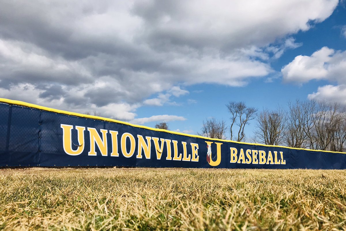 6 days until Opening Day. 🙌🏼⚾️🙌🏼 #newoutfieldwindscreen😎 #thxUSC! #upride <a href="/UnionvilleBaseb/">Unionville Baseball</a> @goUathletics @MrConleyUHS