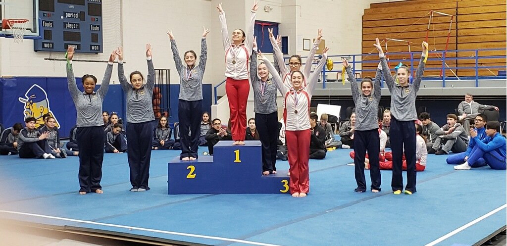 EHS_Gymnastics's tweet photo. District Champs! 🎖🏆🥇

Are girls team are District Champs!

Our boys team finishes in 2nd place and will also advance to the Regional Meet!

Lets Go!!!!

#Gotroop💙💛
#TrooperNation
#THEDISTRICT 

@EastwoodHQ | @EastwoodSports 
@YsletaISD | @Fchavezeptimes https://t.co/3IA3Op9DJG