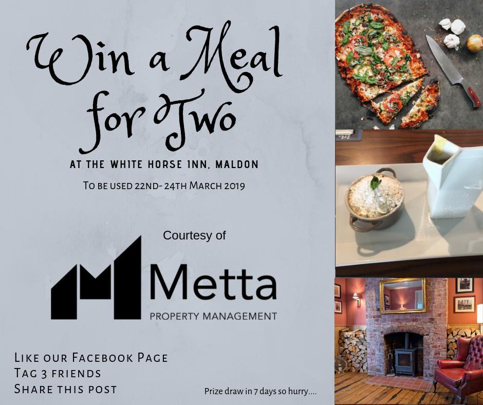 mettaproperty's tweet photo. Facebook Competition #winsomefood #everyonelovesfreefood #freefood #winamealfor2 #propertymanagement #essexcompetition #maldon https://t.co/qrKr3YV3En