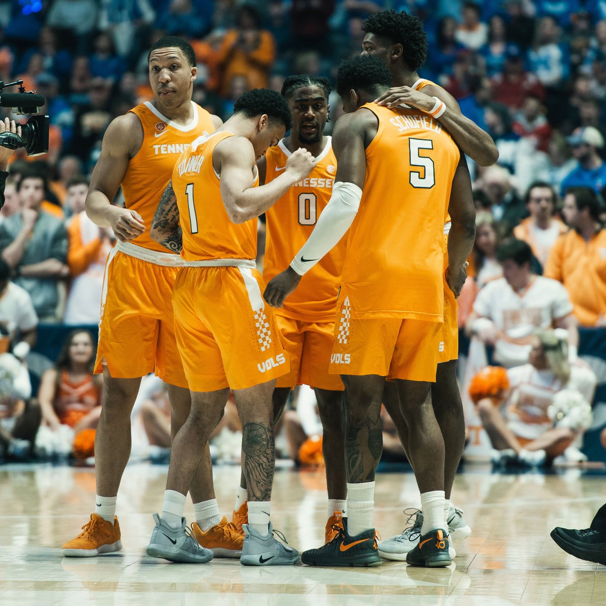 The final 5:32 coming up. 

<a href="/KentuckyMBB/">Kentucky Men’s Basketball</a> - 67 
<a href="/Vol_Hoops/">Tennessee Basketball</a> - 60

#SECTourney