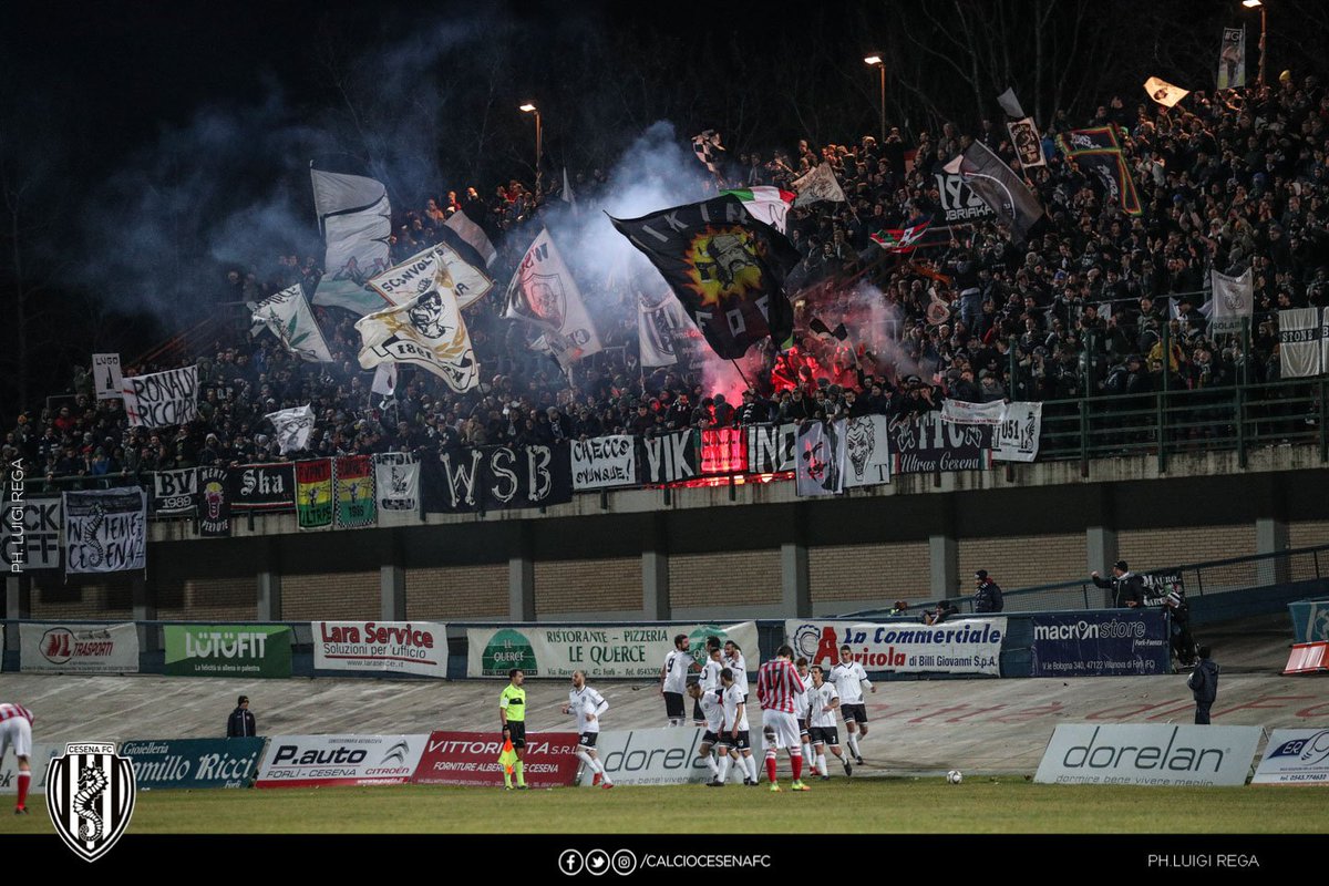 calciocesenafc's tweet photo. 🏟️#SavCes
🏴🏳️A quarantott'ore dal derby, supera quota 1⃣5⃣0⃣0⃣
il numero dei biglietti staccati in prevendita
https://t.co/Rm0A11yv1O https://t.co/xnRTqOEPzS