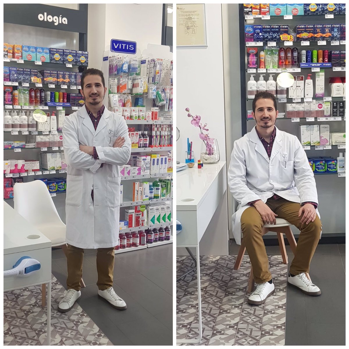 coronafarmacia's tweet photo. #DíaMundialCancerDeColon la detección precoz es fundamental. Realiza el test de heces a partir de 50 años tanto si eres hombrecomo mujer #siéntate https://t.co/qkJV3UpwRu