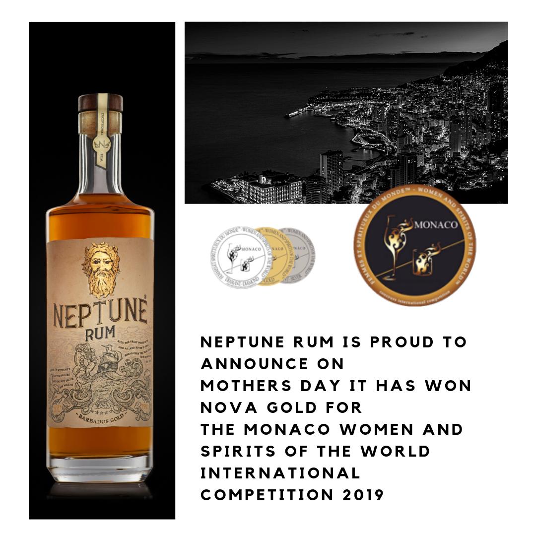 NeptuneRum's tweet photo. We are proud to announce on Mothers Day we are the winners for the Nova Gold Monaco Women and Spirits of the World International Competition 2019! #neptunerum #worldsmostawardedrum2018 #bestbritishrumbrand2018 #rumolution #exceptionalrum #competition #winner #mothersday #monaco https://t.co/cGI2LoGxXk