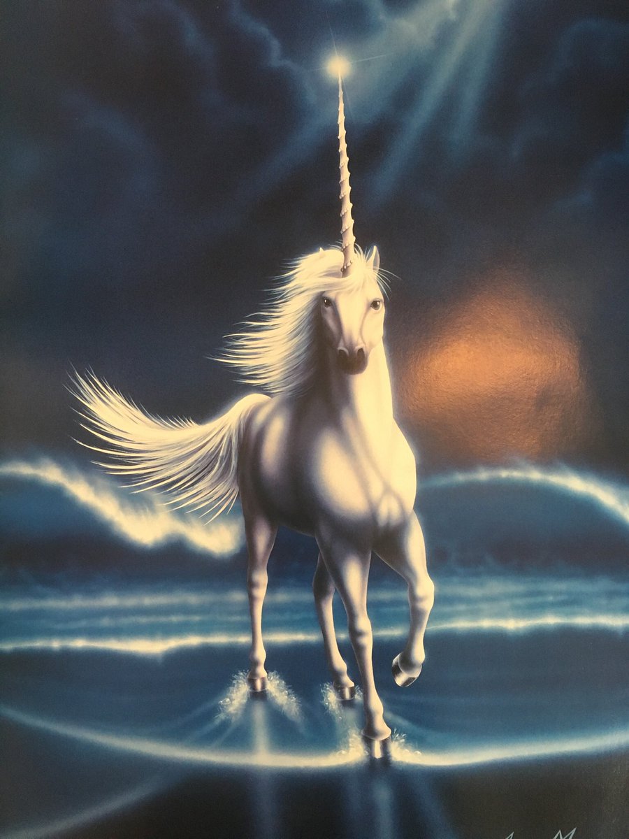StrictlySuze's tweet photo. Does anyone remember when these posters were all the rage?
Something else I found when clearing out the garage!
#Unicorns #AndyMack https://t.co/UCsD08X5wu