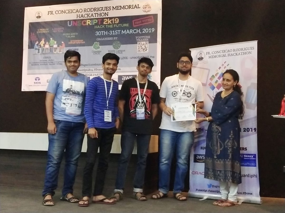 MurtazaPatrawa4's tweet photo. Unscript2k19 winners #unscript2k19 https://t.co/WznvxHk4wL