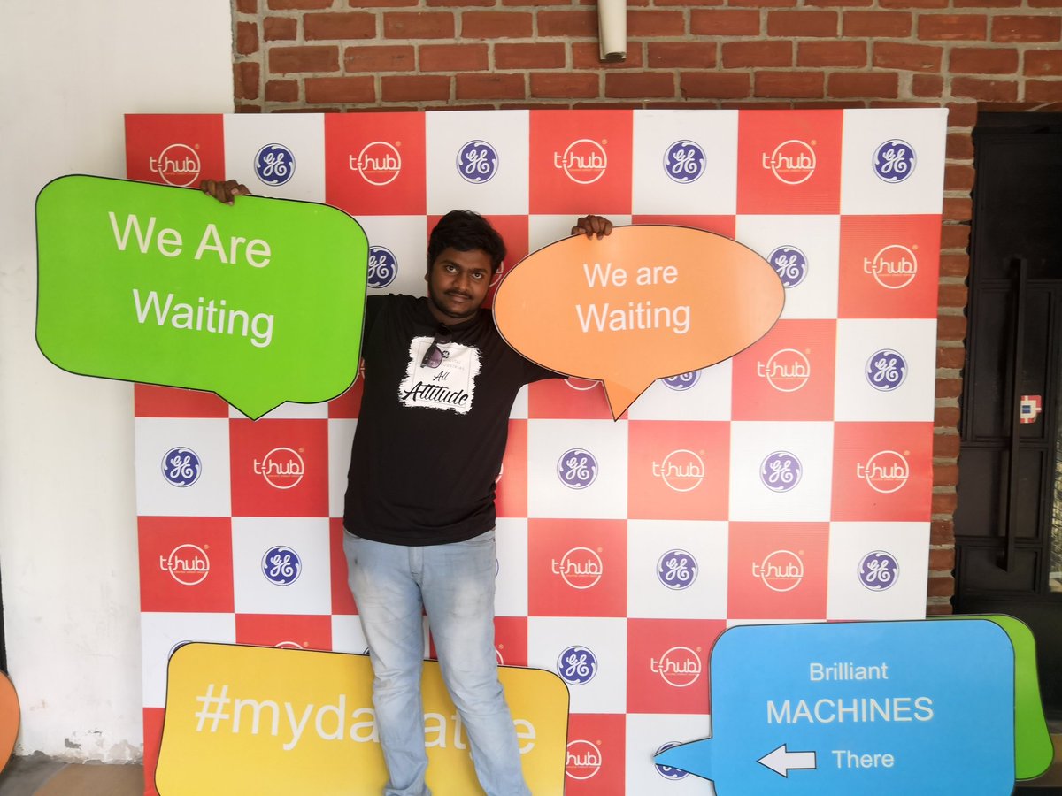 rajachereddy's tweet photo. TheBrilliantMind are here..... we are waiting ..... #PredixTheDigitalFuture
#PredixTheDigitalFuture@GEIndia @GE_Digital @THubHyd ##PredixTheDigitalFuture # #InnovatewithTHub #GEcareers 

https://t.co/wSoDXHfPV6 https://t.co/019VnjZG54