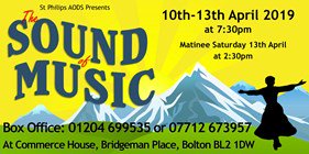 Drama Groups (@dramagroups) on Twitter photo St Philips AODS present "The Sound of Music" see dramagroups.com #Shows #Apr2019 #amdram #breakaleg <a href="/StPhilips_AODS/">StPhilipsAODS</a> St Philips AODS present "The Sound of Music" see dramagroups.com #Shows #Apr2019 #amdram #breakaleg <a href="/StPhilips_AODS/">StPhilipsAODS</a>