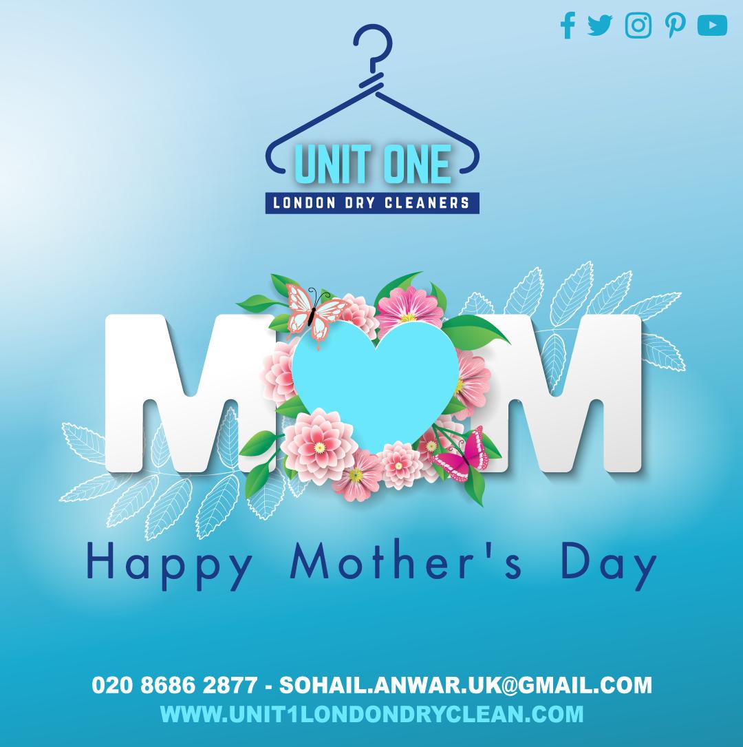 UnitOneLondon1's tweet image. Happy Mother's Day! ❤️
Call us on 07711 840 722.
Visit our website unit1londondryclean.com  
#drycleaners #drycleaning #wash #clothes #laundryday #powercleaning #Fresh #laundry #clean #cleanlaundry #dryclean #laundry #UK #UnitedKingdom #HappyMothersDay #Mothersday2019