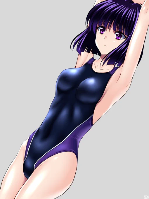 #みんなの描いたぴっちりが見たいセーラームーンの競泳水着でも上げるか…(*'з`) 
