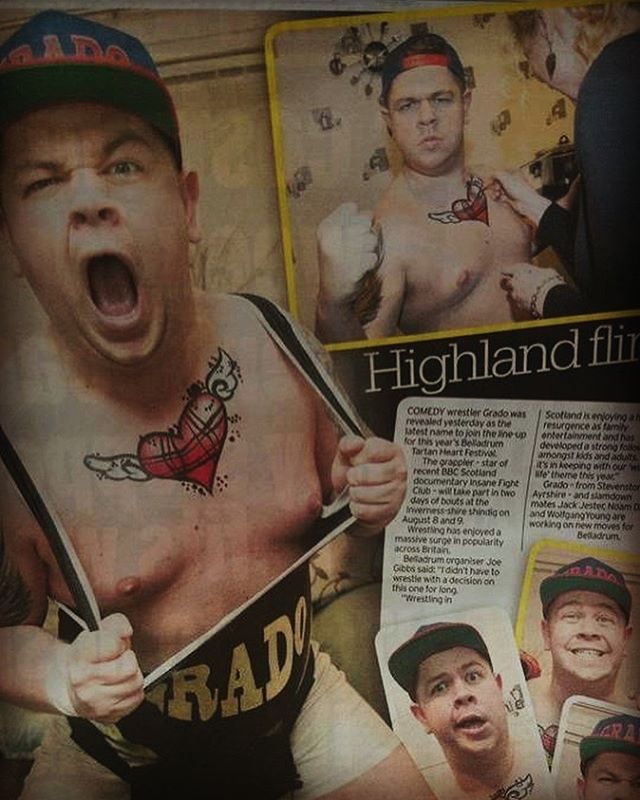 FacePaintParty's tweet photo. 5years today ago me n @gradowrestling having some fun before @belladrumfestival . . . . . #grado #belladrum #gradowrestling #wrestling #bellafestival #belladrumfestival #festyseason #festivalseason #bodypaint #tartanheart #wings #β¦ https://t.co/WNxcAH8sOo https://t.co/NmDaNGl63u