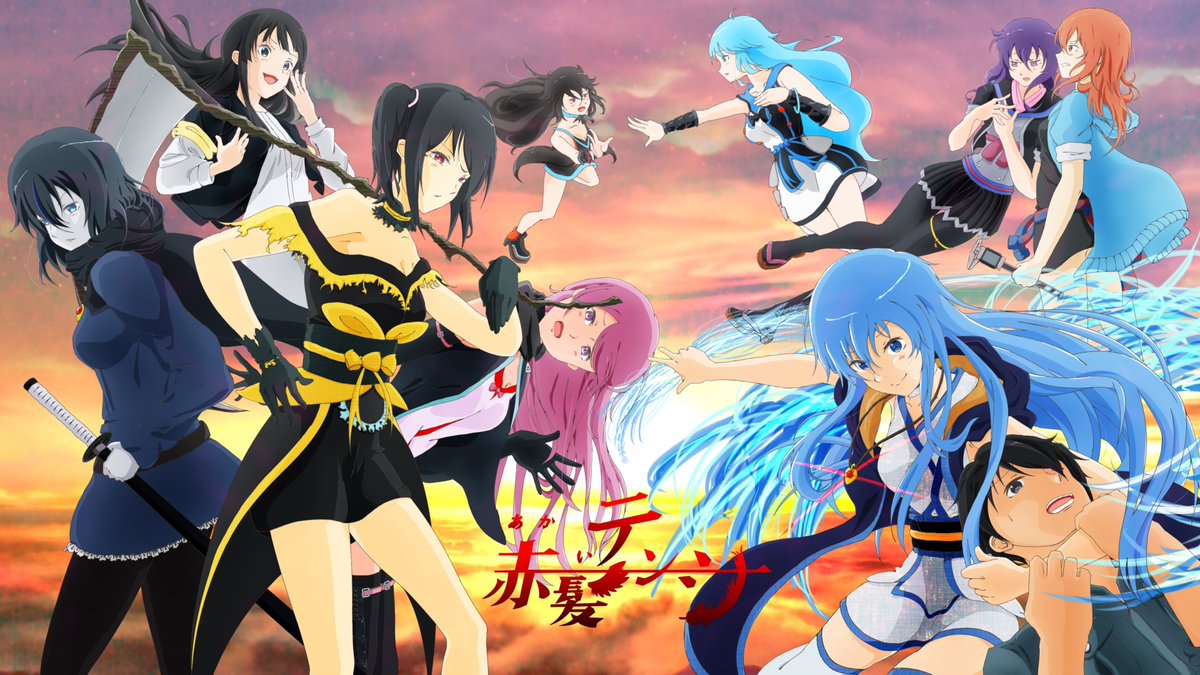 オリジナルアニメキャラ 名取さな バイク ホーネット 擬人化 Garage2s 2たま Eggtwinのイラスト