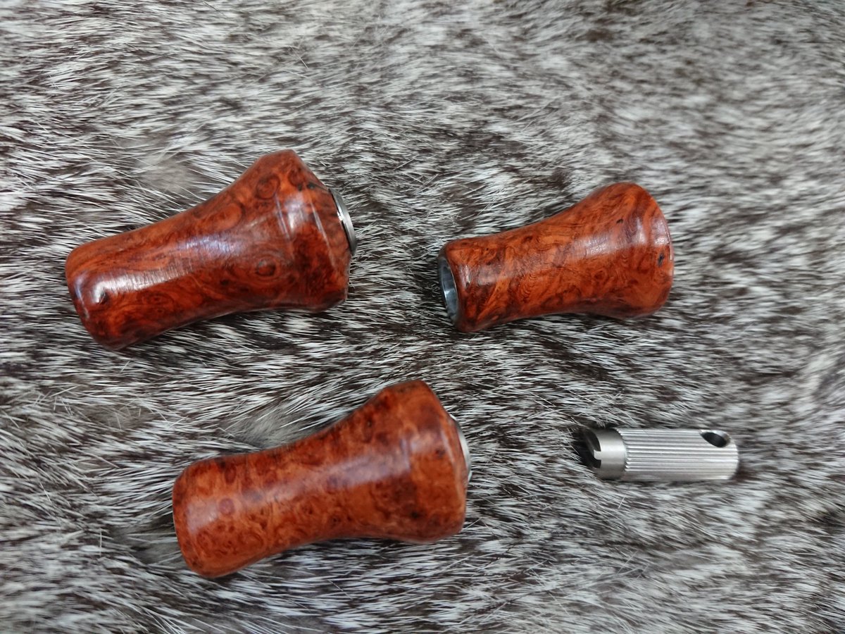 熊谷店 本日スプリームスタイルさん シマノ用ラウンドノブ入荷‼️ 杢も