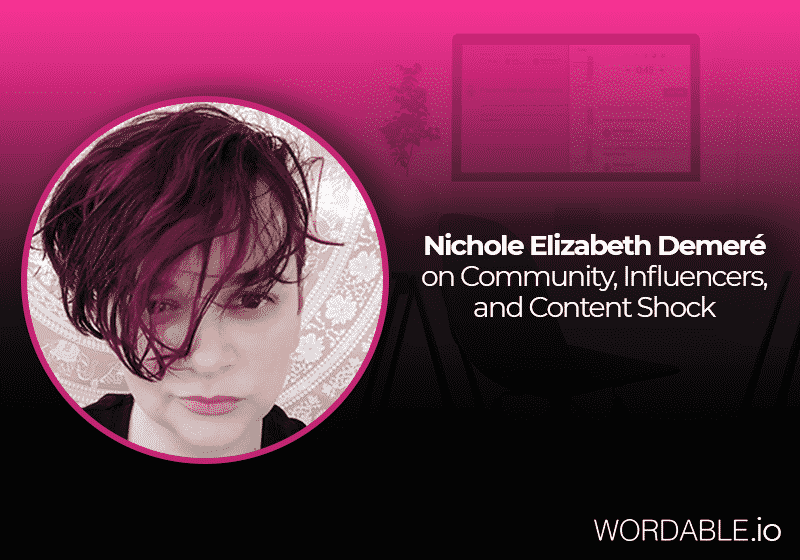 Expert Growth #Marketer - Nichole Elizabeth Demeré talked about #Community, #Influencers, and #Content Shock

Read this amazing interview to learn about #InfluencerMarketing, #CommunityBuilding, #ContentCreation and much more- buff.ly/2EQj7bi

via Wordable.io