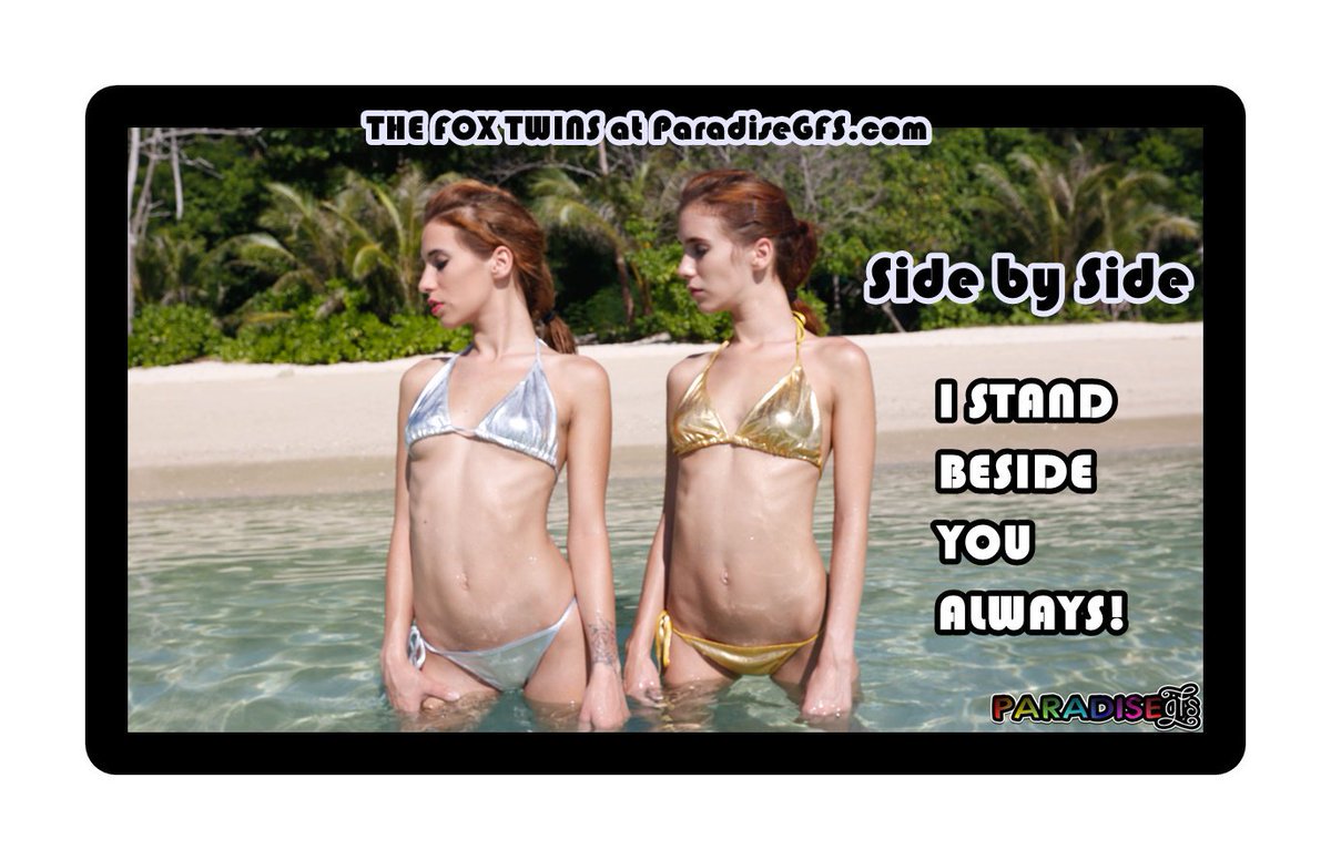 Side by Side ..
I stand beside you always!

- Visit Paradise with the #Paradise #GFS!
- Nikky &amp; Kitty in #Thailand --> ParadiseGFs.com  🌈