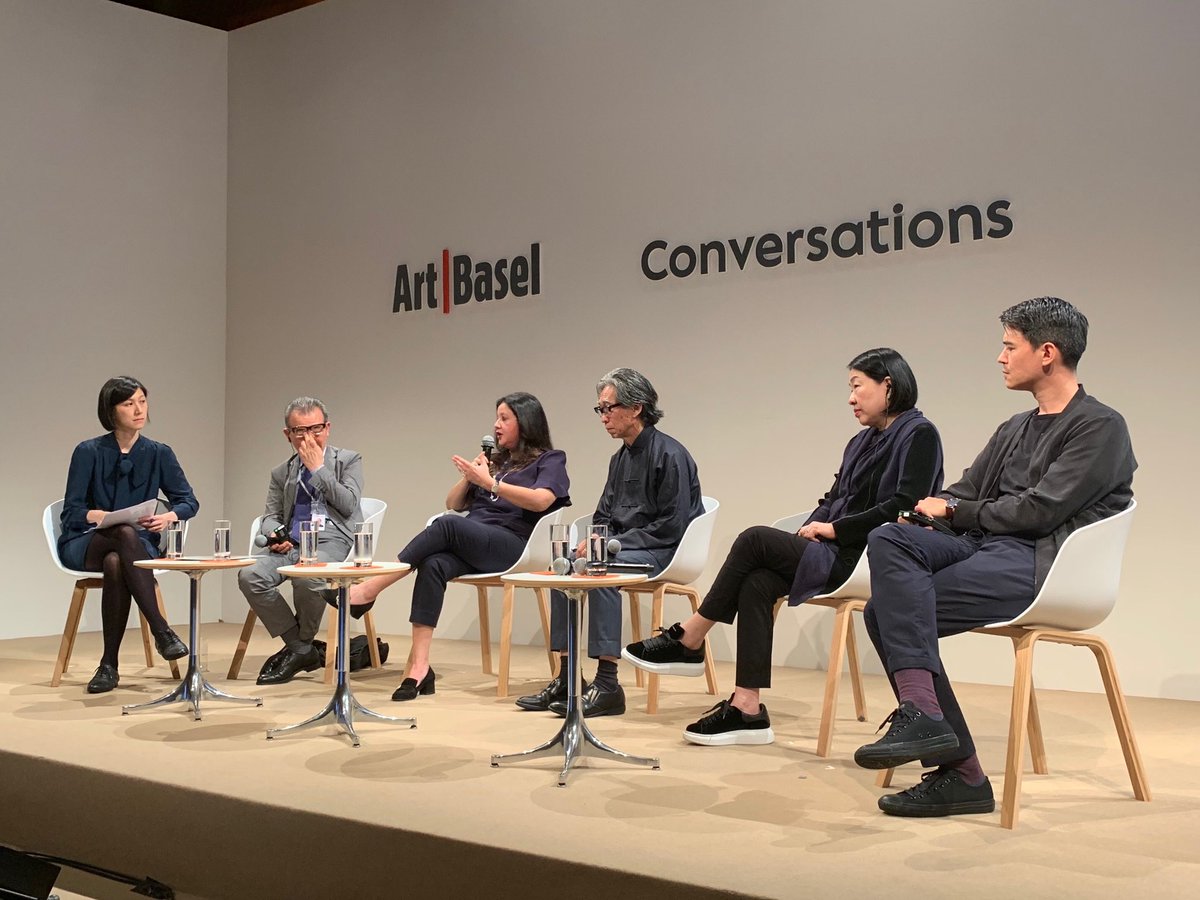 AANIdeas's tweet photo. Our founder Amna Naqvi speaking at Art Basel Conversations this year. 
She spoke on a panel titled 'Ink &amp; Paint: Uncovering Asian Modernisms' on 30th of March with a great list of speakers. The panel was moderated by Lesley Ma, Curator,  M+ Museum. https://t.co/NLU0z3WrCr
