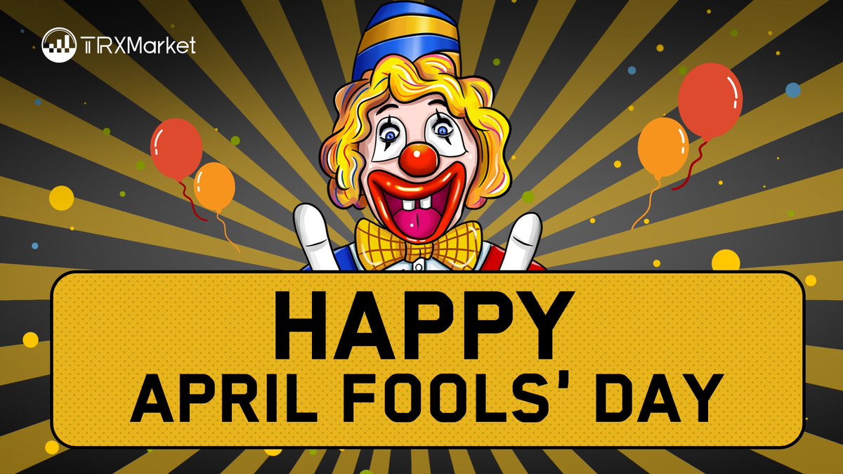 PoloniDEX's tweet photo. Happy April Fools' Day! If @justinsuntron says that he's quitting social media or #TRON, please, don’t t believe him, it's probably his #AprilFoolsDay prank🤣 RT and share your most hilarious experience on this day and we will randomly pick 10 people to giveaway 500 $TRX to each https://t.co/oszjVeNpfy