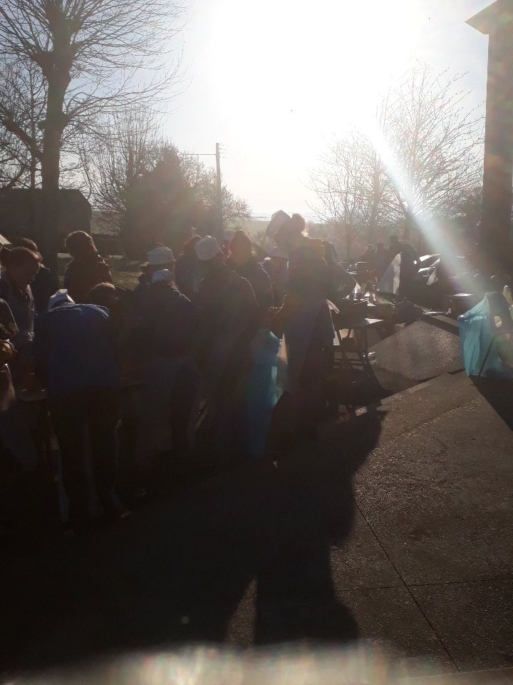 CorbelKaelig's tweet photo. Parcours 3 étoiles au lever du soleil! Passion ratatouille @sgdf! #connecte2019 la Bretagne arrive https://t.co/Andy1xqst3