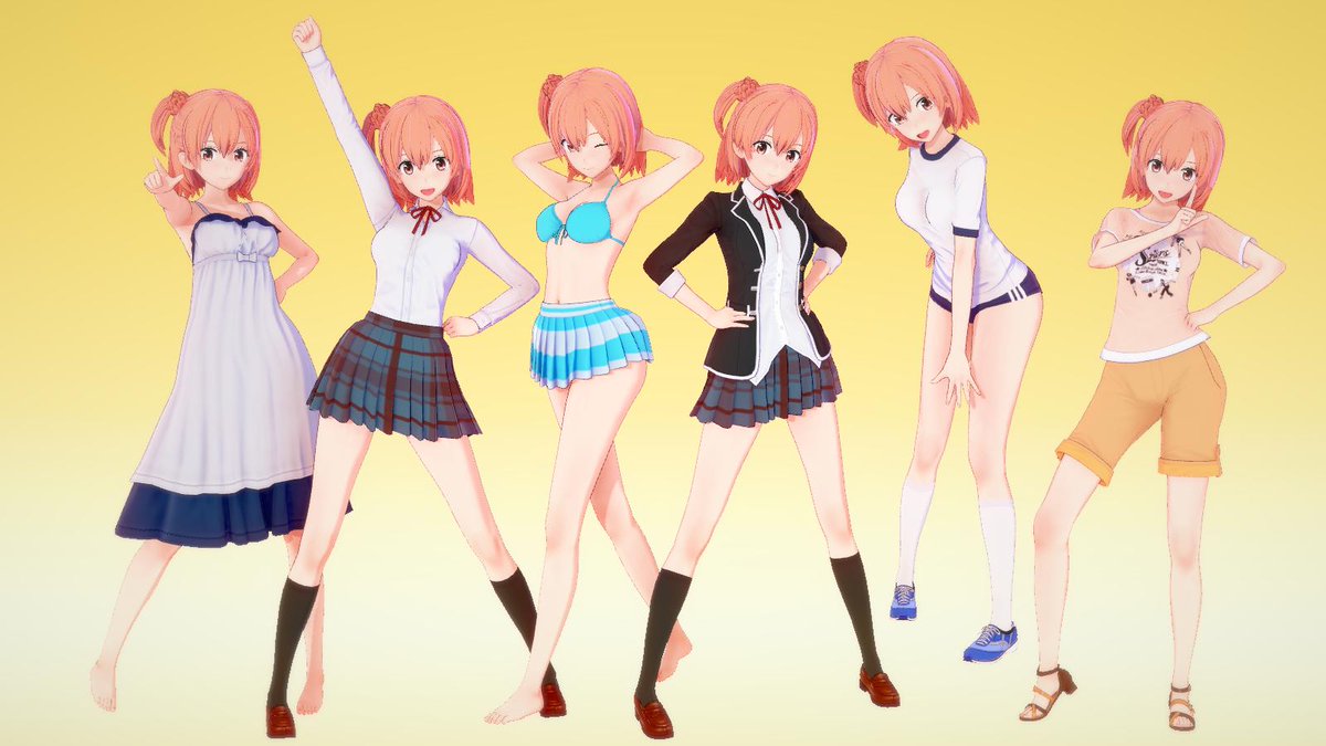 たっきぃ No Twitter ガハマさん バニラ版 画像参照 も出来たのでpixivにupしましたよ こんなバニラはいらない Modと呼べるものだけでいい 探しに行くんだ そこへーという方はそちらへどうぞ コイカツ 俺ガイル 由比ヶ浜結衣