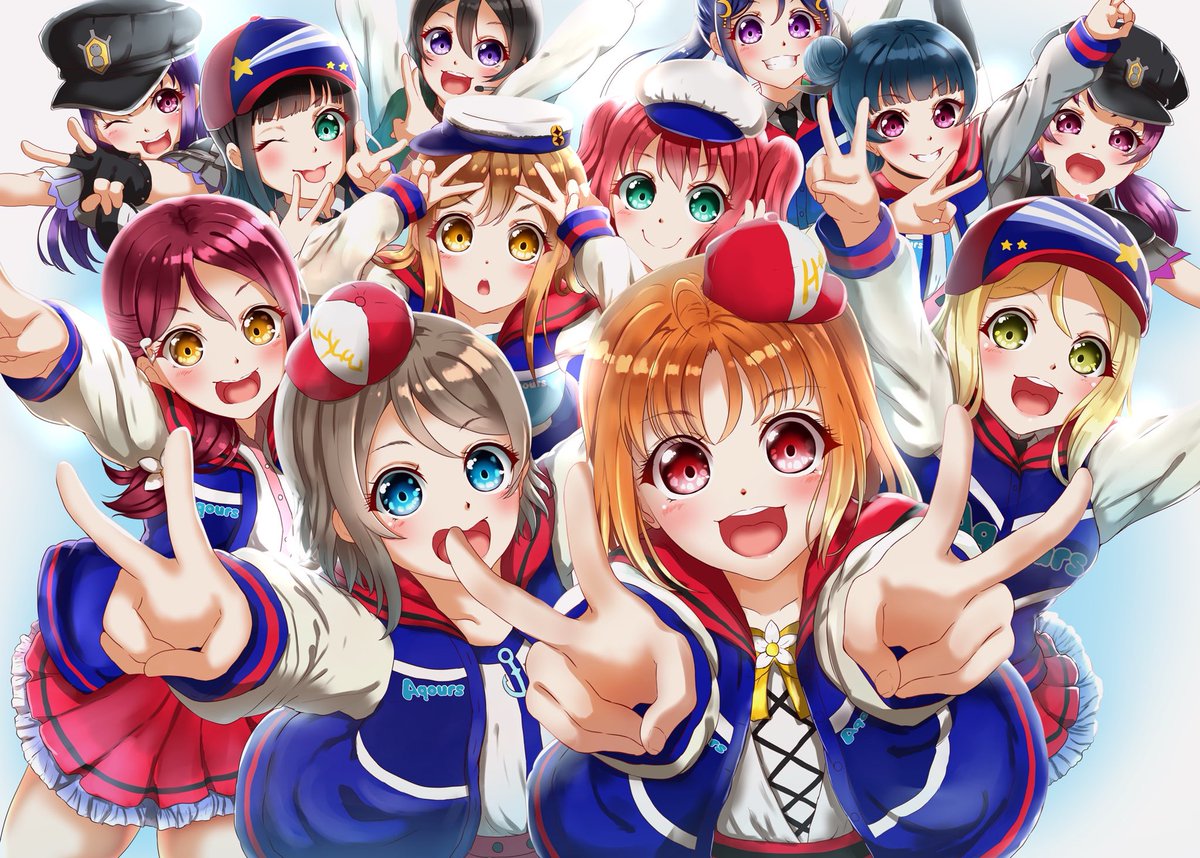 ラブライブ 今更ですが ラブライブサンシャインの劇場版を記念して描きました これが学生時代最 Aoiao 絵描きのイラスト ラブライブ 今更ですが ラブライブサンシャインの劇場版を記念して描きました これが学生時代最 Aoiao 絵描きのイラスト