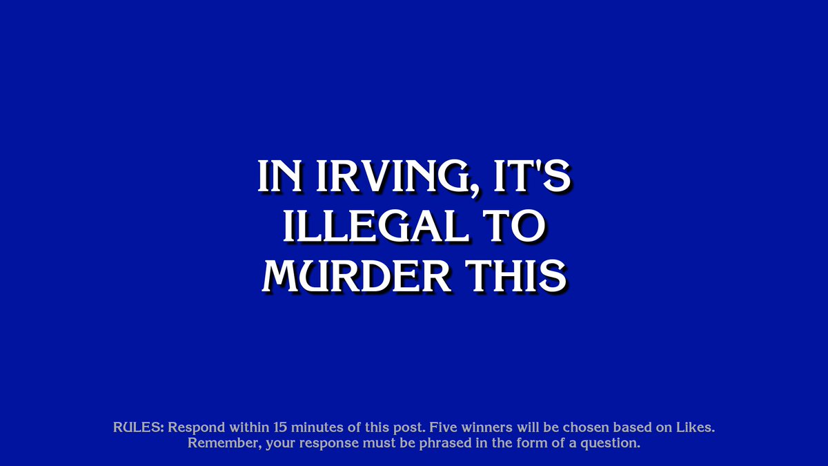 Endless Jeopardy tweet media