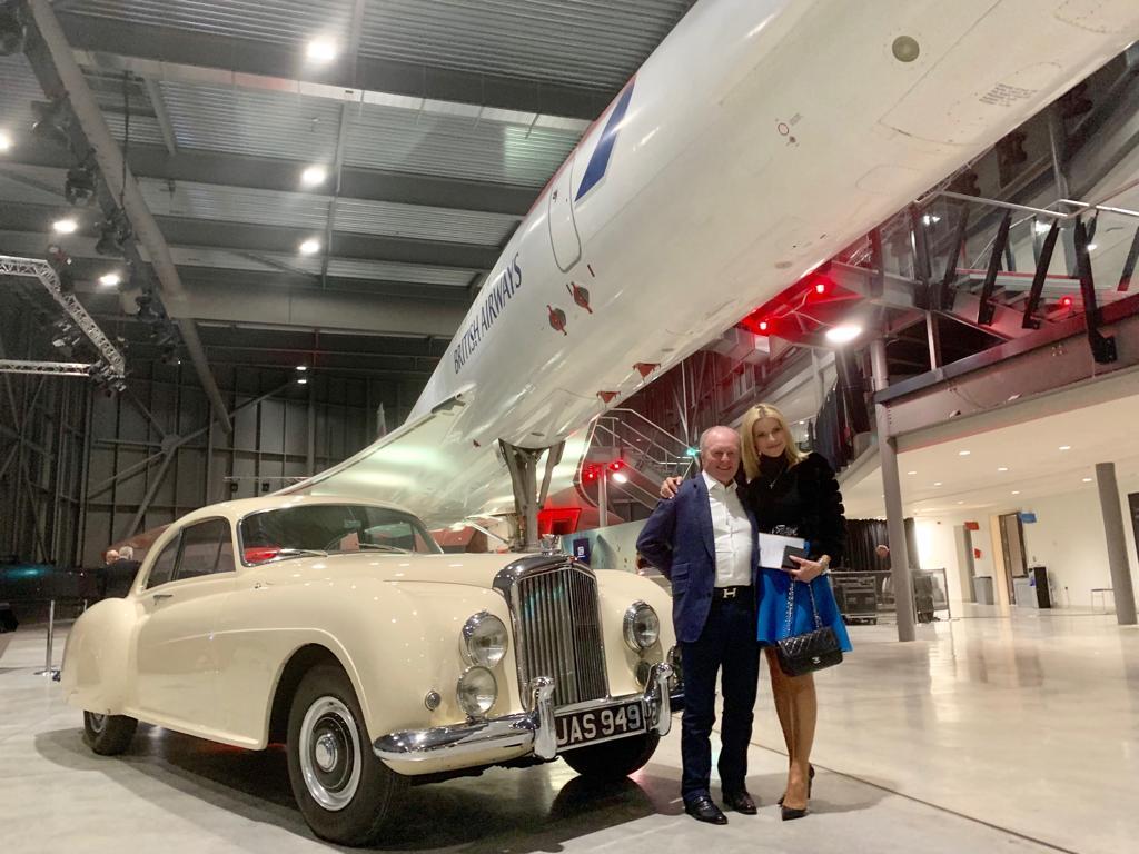 We enjoyed a brilliant night celebrating 100 years of Bentley and  British Airways at <a href="/BristolAero/">Aerospace Bristol</a> with dinner underneath Concord. Thank you <a href="/RybrookBentley/">Rybrook Bentley Bristol</a>!

#Bentley #WorldOfBentley #Concorde #BA100