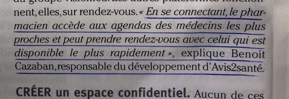 La #téléconsultation : trouver son partenaire idéal. La revue #Pharmacien #Manager nous dédie un article. ⁦<a href="/PharmagoraPlus/">PharmagoraPlus</a>⁩ ⁦<a href="/moniteur_news/">Moniteur pharmacies</a>⁩ ⁦<a href="/leQPH_fr/">Le Quotidien du pharmacien</a>⁩ ⁦