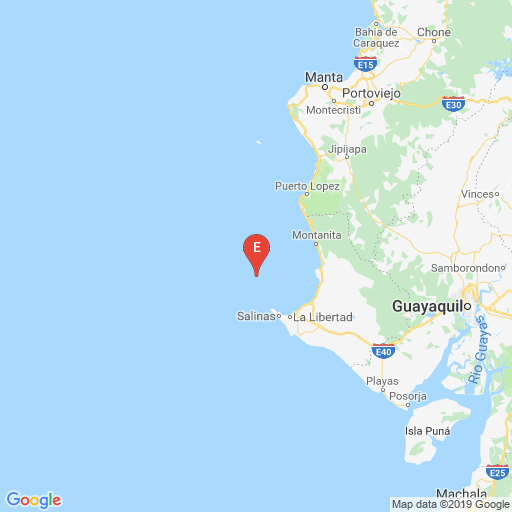 IGecuador's tweet photo. #SISMO ID: igepn2019ghfd Preliminar 2019-03-31 02:45:24 TL Magnitud:4.22 Profundidad: 10.00 km, a 27.50km de Salinas,Santa Elena,Latitud: -2.0102 Longitud:-81.0838 Sintio este sismo? Reportelo! en https://t.co/oMIwuRPzzh https://t.co/mYceK1hihY