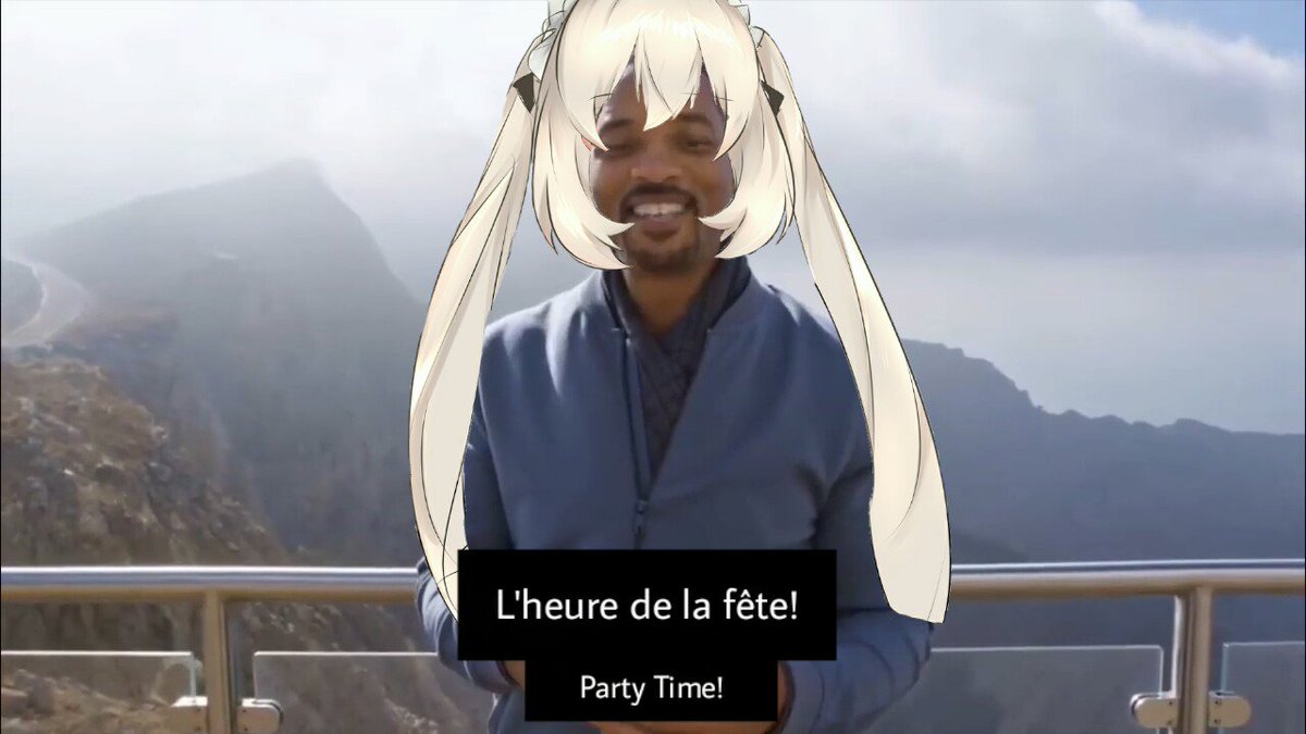 ❥  ᎒  

              ʟ'ʜᴇᴜʀᴇ ᴅᴇ ʟᴀ ғêᴛᴇ!
       
      ༶┆ V i v є  ℓ α  F r α ท c є !┆༶ 

[ ,© - Poorly Editted Meme by me! ]