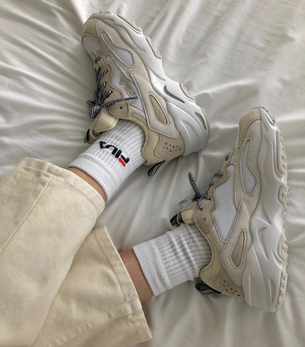 fila ray femme beige