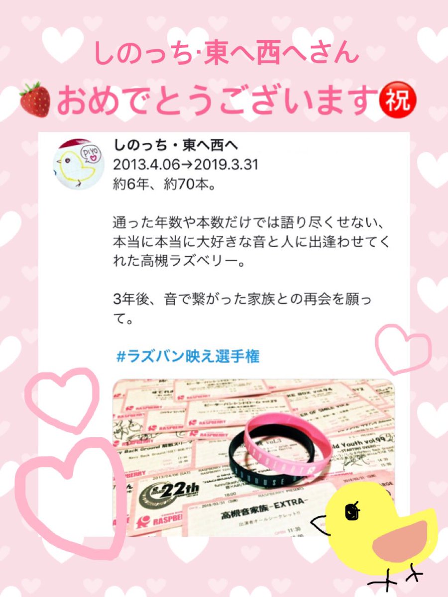 osaka_raspberry's tweet photo. 絶賛音家族中ですが！！！！
#ラズバン映え選手権 の優勝者が
決定です☺️㊗️

しのっち・東へ西へさん
おめでとうございます❣️
拍手〜〜〜〜👏👏👏 https://t.co/N95CgJw5xd