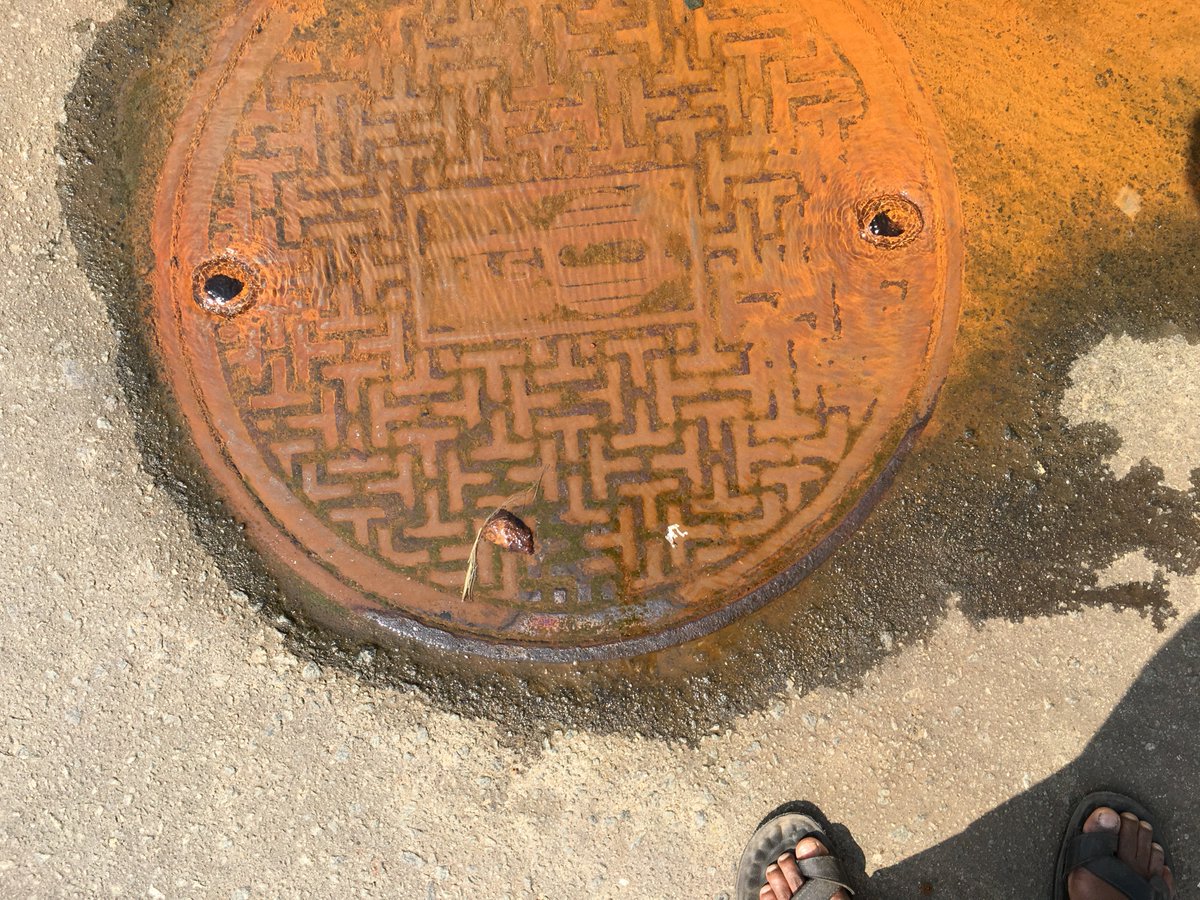 "Nearly 49 Percent Of Colombo’s Water Wasted" - No wonder  National Water Supply and Drainage Board of #SriLanka is one of the most inefficient institution. I have seen and reported this leak for 3 years now:  60 x 24 x 356 x 3 x  1 L ( ,a minute! ) Who cares?