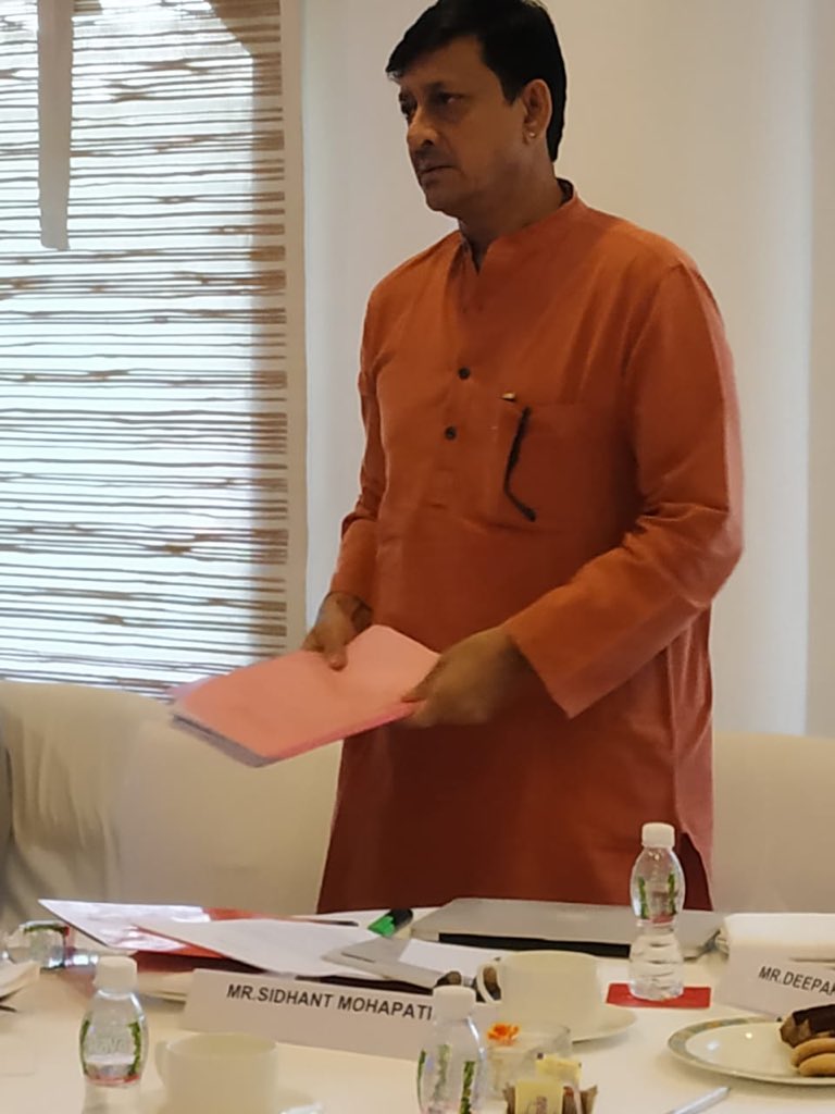 InvestInOdisha's tweet image. At the @ficci_india Roundtable on Media and Entertainment, held yesterday, #IPICOL distributed the operational guidelines of the #Odisha State Film Policy and opened the forum for discussion and feedback from filmmakers on the policy