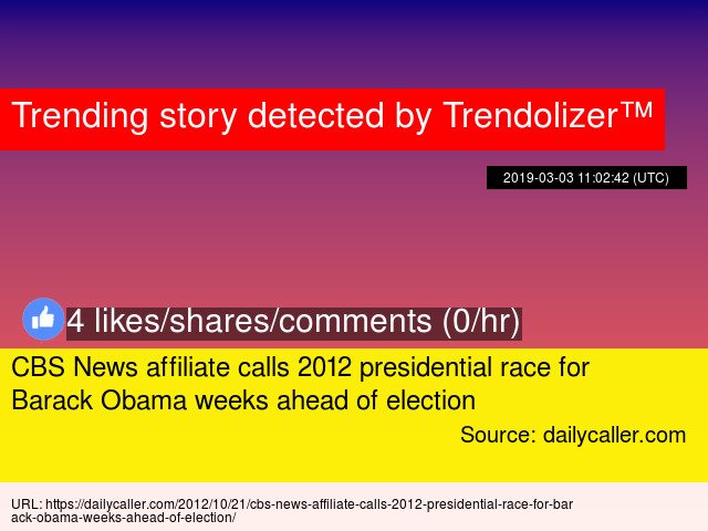 Romneylizer's tweet photo. #CBSNews affiliate calls 2012 #presidentialrace for #BarackObama weeks ahead of election https://t.co/TEQnNBNzzo https://t.co/hwIuHiZEAb
