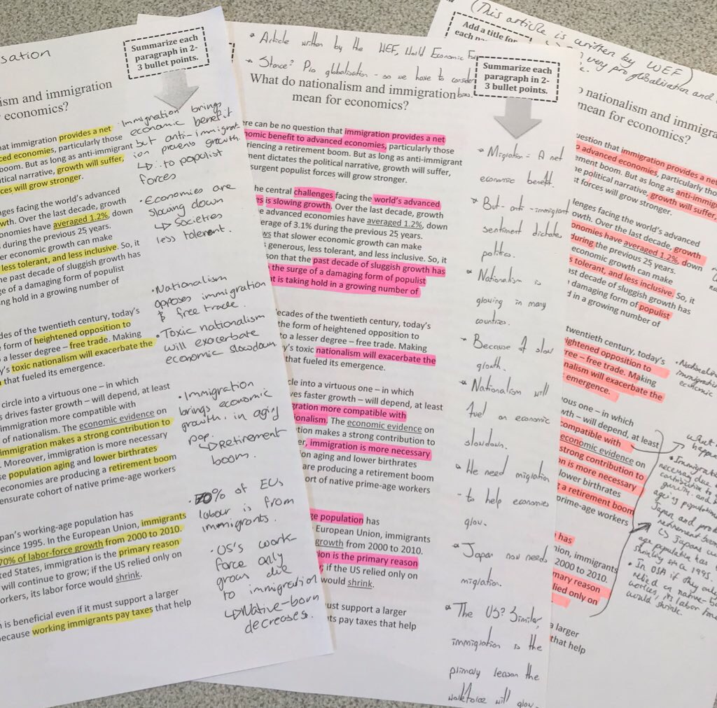 kate_stockings's tweet photo. Have been wanting to use this idea for ages- to force Y13 to engage with their reading &amp; it worked wonders! Thanks to all those who have shared the idea- a #historyteacher originally I believe! #geographyteacher #worldgeochat 📚 https://t.co/NvVd8fB8Wx