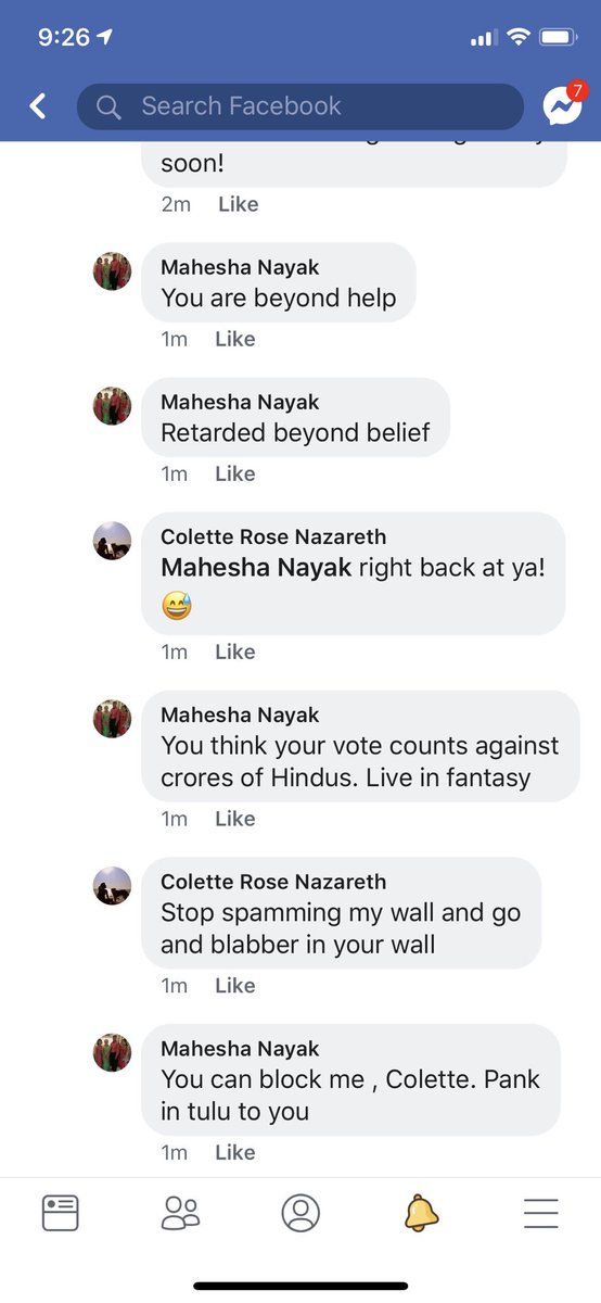 colettenaz's tweet photo. This is my lecturer from SDM law college. Abusing on public form. I want to ask all the self proclaimed #chowkidars is this what u preach? #bigotry #facism ? Where is the democracy! Lord, #savemycountryfromthebigots https://t.co/xxXVliU9qQ