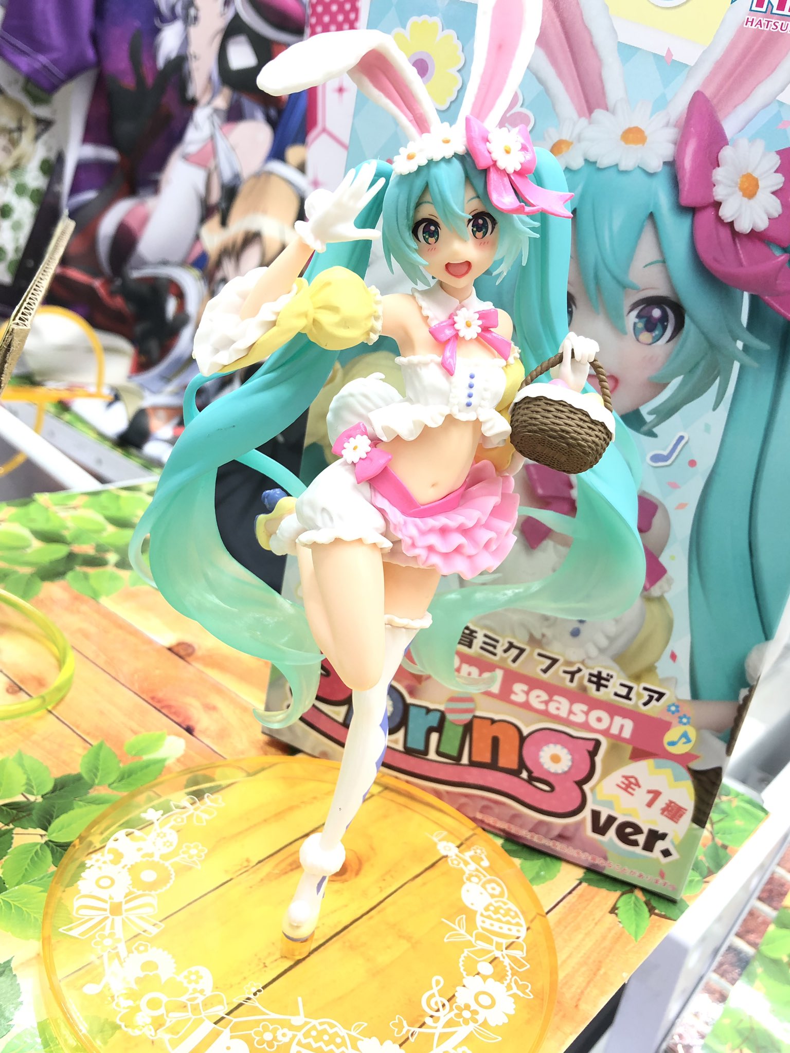 初音ミク 2nd spring バニー 初音ミクの「四季フィギュアシリーズ」2nd season Spring verが