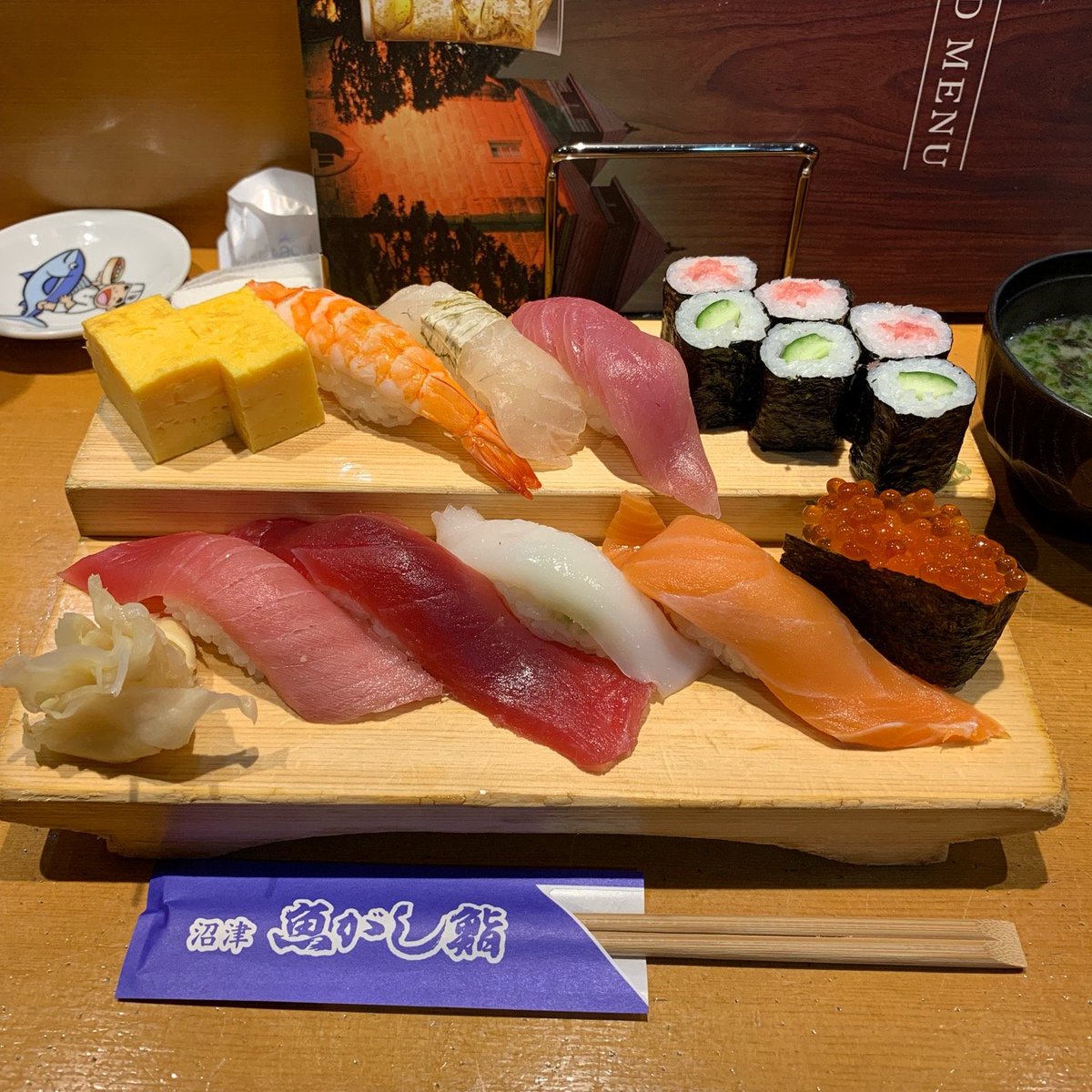 沼津魚がし鮨 流れ鮨 沼津店(2)大関