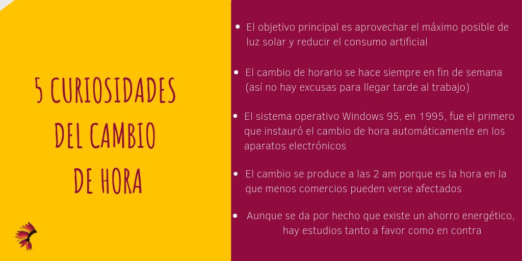 Buenos días de Domingo! En #tribudigital134 ya hemos cambiado al horario de verano ☀️ ¿Sabes por qué se hace este #cambiodehorario?
La tribu te lo cuenta! ⬇️⬇️⬇️