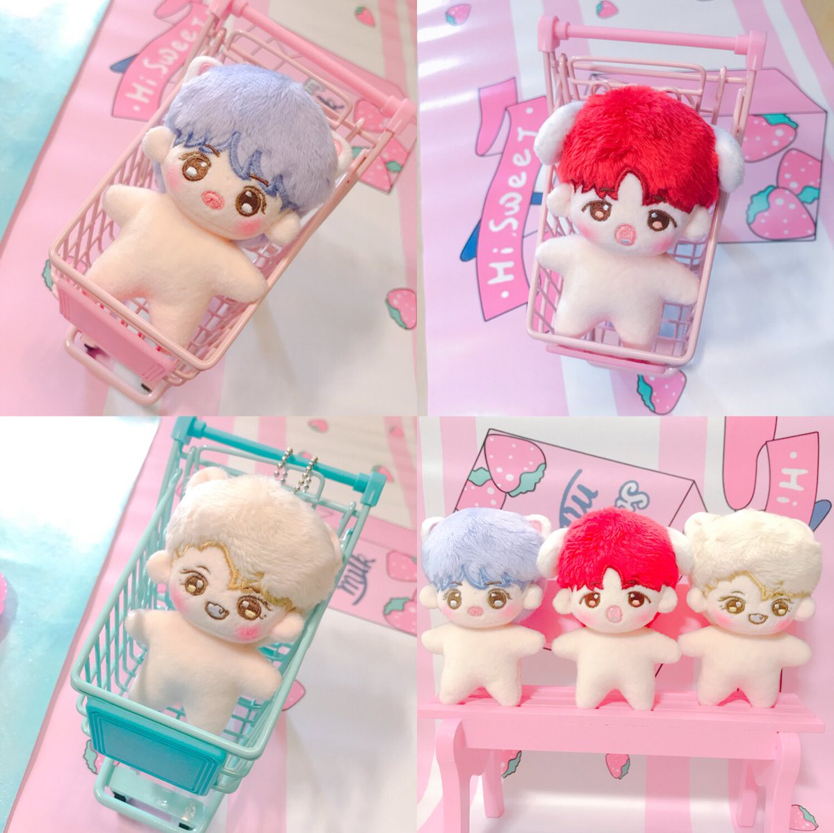 littlegreywolf_'s tweet photo. [SG GO] PLS HELP RT
WANNAONE 10CM CUTIE PIE DOLLS by @FrozenYogurtNo1 
Price: $11SGD~
Deadline: 19/4/19 
Order form: https://t.co/N8yFcLXZUG https://t.co/4SZiTNWDuK