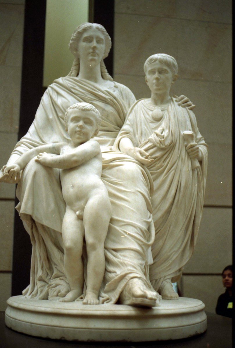 WKGS_Latin's tweet photo. Happy #MothersDay or #MotheringSunday! 💐

Meet #CorneliaAfricana, Mother of the #Gracchi. When questioned about her austere dress, Cornelia indicated her children and said "These are my jewels." 💍

We hope you all make a fuss of your mums and nans today! 💝

#KeepChattinLatin https://t.co/JCvla5u0Sr