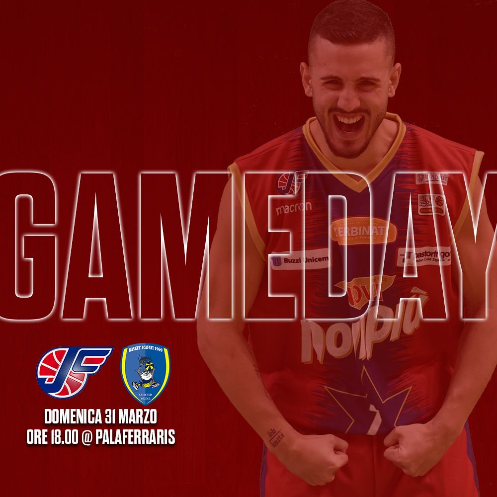 juniorcasale's tweet photo. 😍 It's Game Day!
🏆 #SerieA2OldWildWest | 27° Giornata, Girone Ovest
🏀 Novipiù Casale - Givova Scafati
📍 PalaFerraris, Ore 18.00
🎟 Orari Ticket office: 10-12.30 | 15.30-18.00
#JCvsScafati | #LaNostraPassione | #Together https://t.co/FgYS536cuy