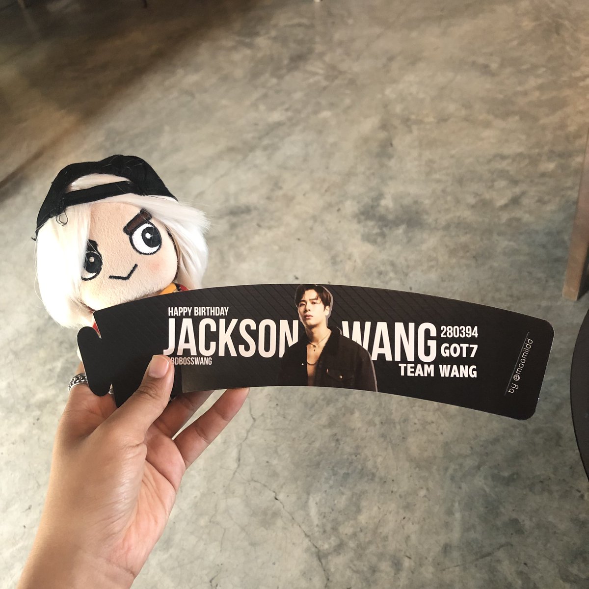 kanokgee's tweet photo. มารับแล้วนะคะ 😄 
ขอบคุณมากกกๆเลยค้าบ @maamildd 🙏
#HBDBOSSWANG https://t.co/l1N3Bnhj3O