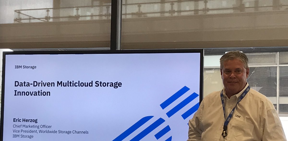 zoginstor's tweet photo. IBM Storage is announcing several new solutions in the area of all flash arrays, NVMe, blockchain storage, cyber resiliency and MORE Tuesday 2 April. Join IBM from Rome - https://t.co/EWGpVmcb7v - or on IBM's LiveStream - https://t.co/tIX8ZddGVV https://t.co/wXjgscT7Zv