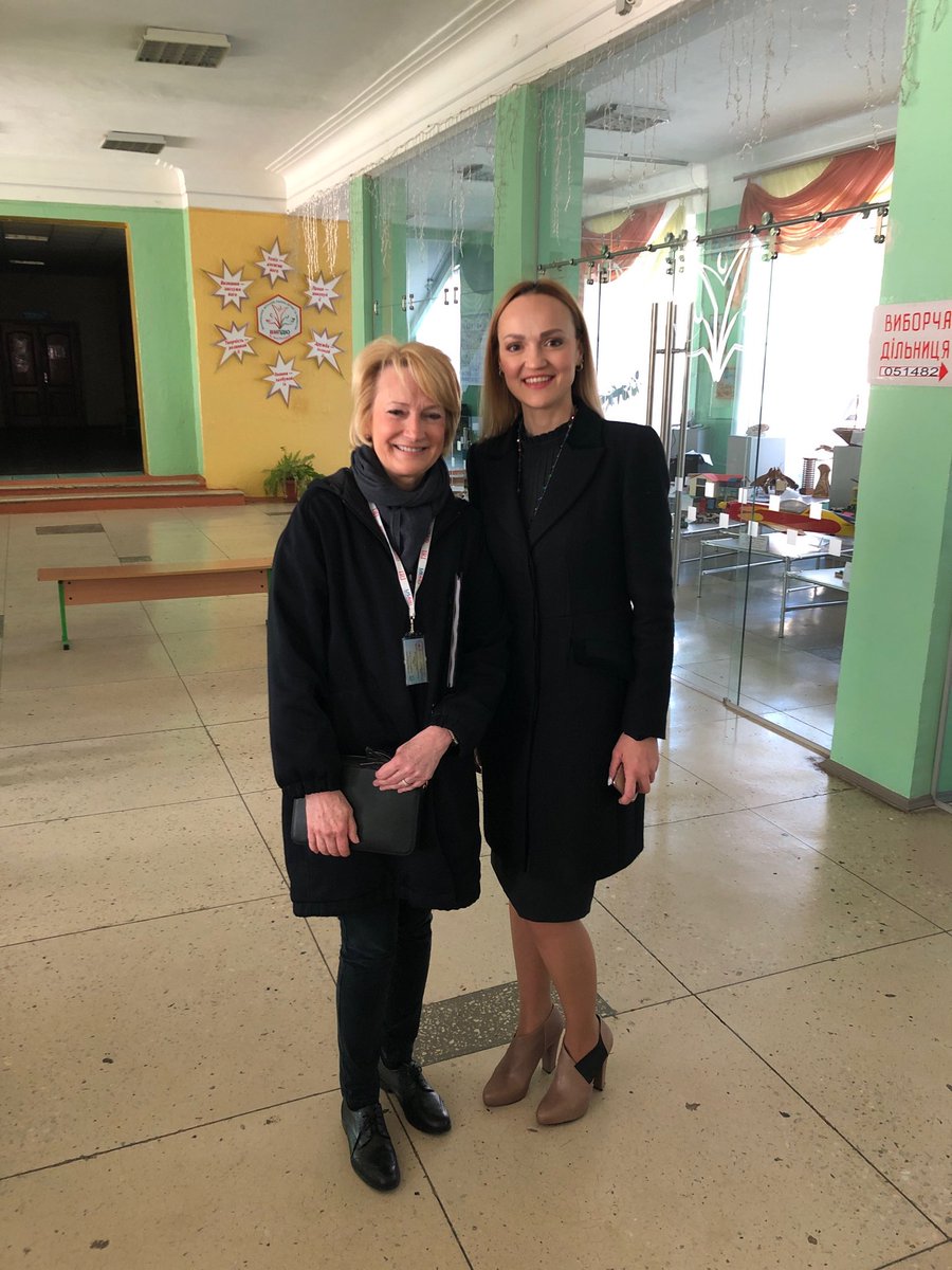 Hanna Davydenko trained with the IRI in the US.  She is now a City Council Member and Chancellor of Univ Vinnytsya.  Exactly what Ronald Reagan had in mind in establishing IRI and NDI.