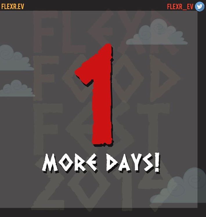 flexr_ev's tweet image. Hi guys! #FlexrFoodFest datanggg lagi! One more daysss!