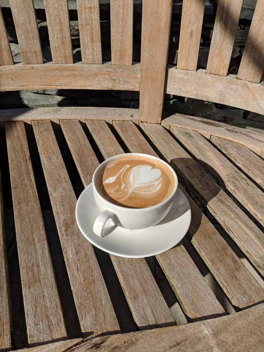 LakeDistInns's tweet photo. Morning coffee to help with losing that precious hour of sleep #BritishSummerTime #LakeDistrict #Cumbria #sunshine #coffeelover https://t.co/YTdXDCPpxN