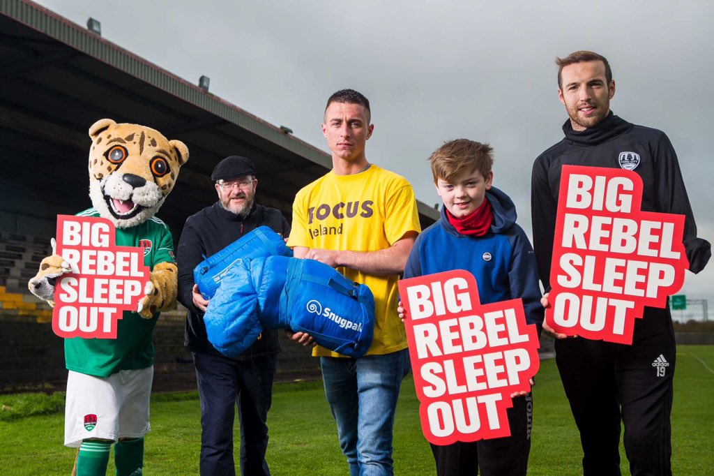 Have you signed up for Big Rebel Sleep Out yet? Email dick.white@focusireland.ieSaturday 13th April , Cork @CorkCityFC @CorksRedFM @FocusIreland @CorkChamber @CBA_cork @ColmRedFM