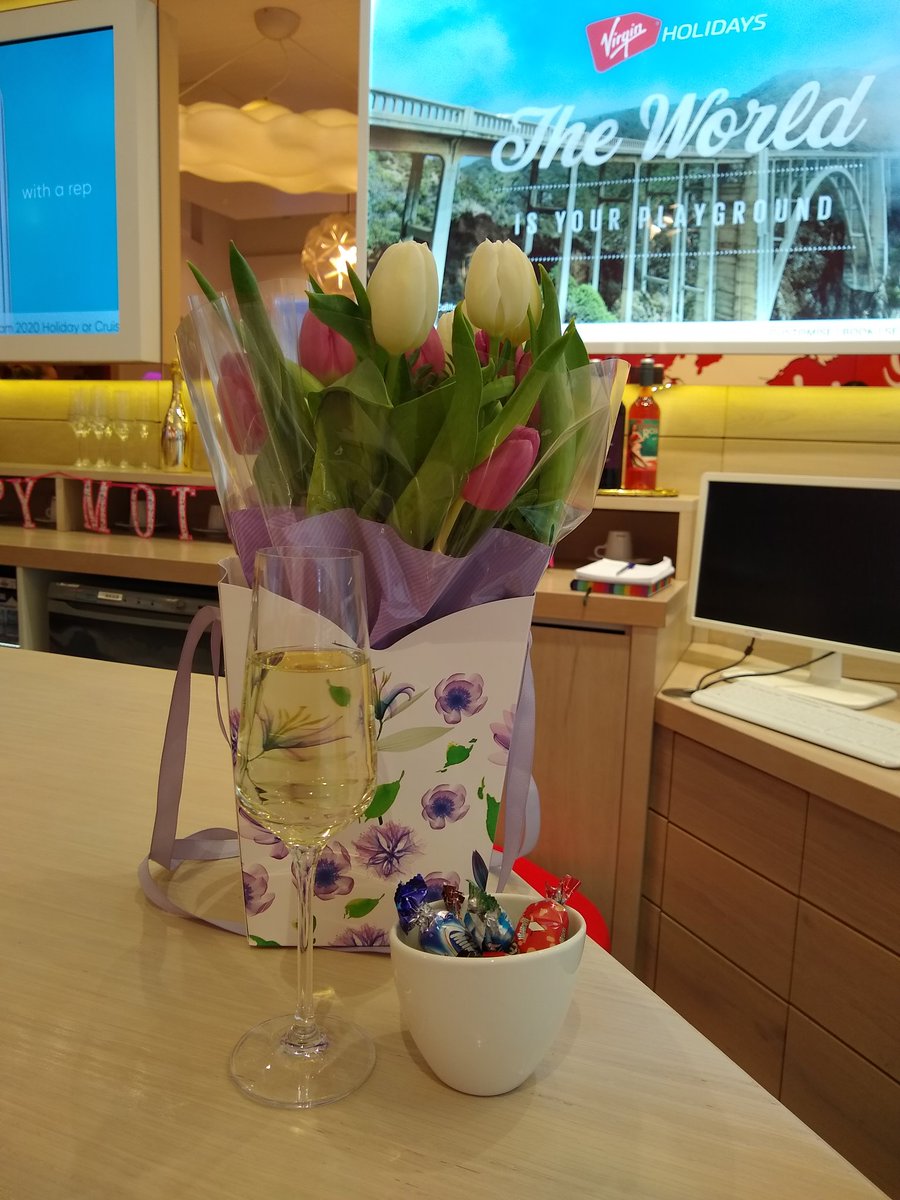 Come and celebrate Mothers Day with us @virginholidays <a href="/TweetBluewater/">Bluewater</a> and have a glass of bubbly on us!