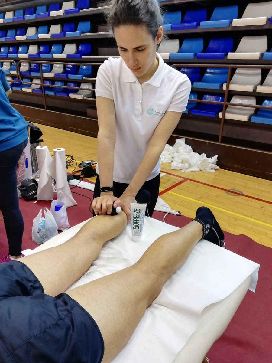 Ja estem recuperant els corredors de la <a href="/MitjaMaratoSTC/">Mitja Sant Cugat</a> #SantCugat #Fisioterapia #running