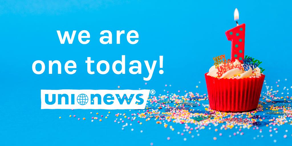 UniNewsHQ's tweet photo. 🎂 Today marks one whole year since Uni News was launched! 🎂
Thank you to all of our writers for being part of such a great year. 
We've got big plans for the future. If you want to be part of it you can sign up to join our team of writers by visiting https://t.co/IAdbQo7DPo https://t.co/Wvw0AePIIs